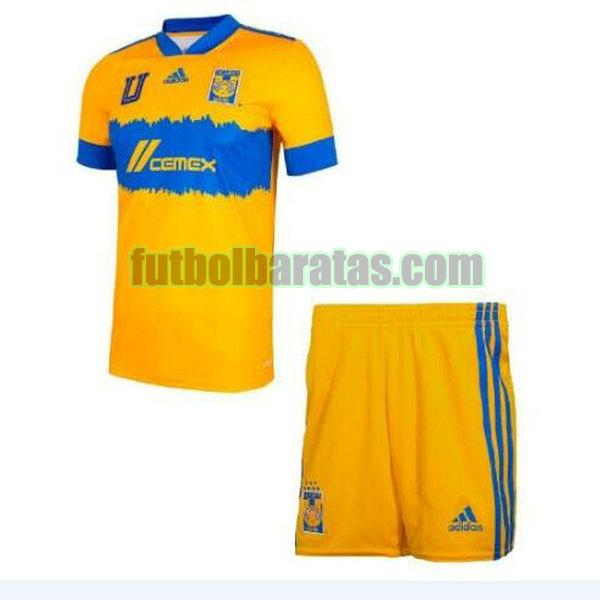 camiseta niño tigres uanl 2021 2022 amarillo primera