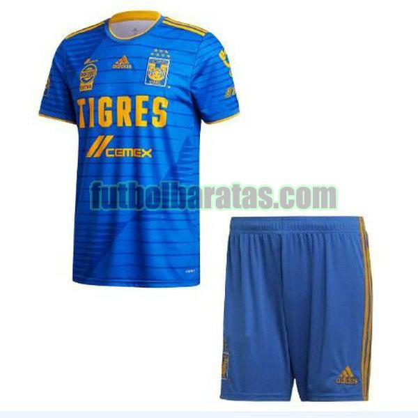 camiseta niño tigres uanl 2021 2022 azul segunda