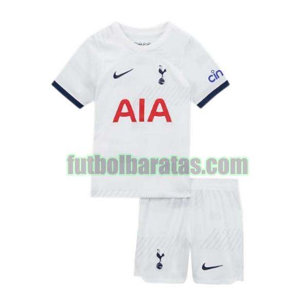 camiseta niño tottenham 2023 2024 blanco primera