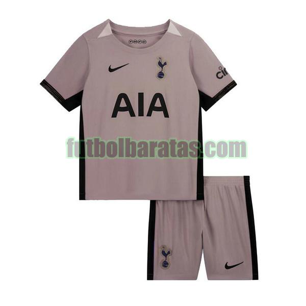 camiseta niño tottenham 2023 2024 gris tercera