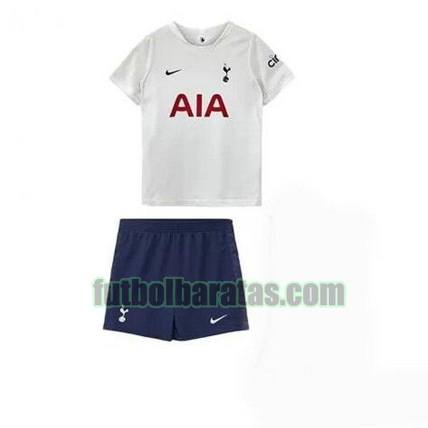 camiseta niño tottenham hotspur 2021 2022 blanco primera