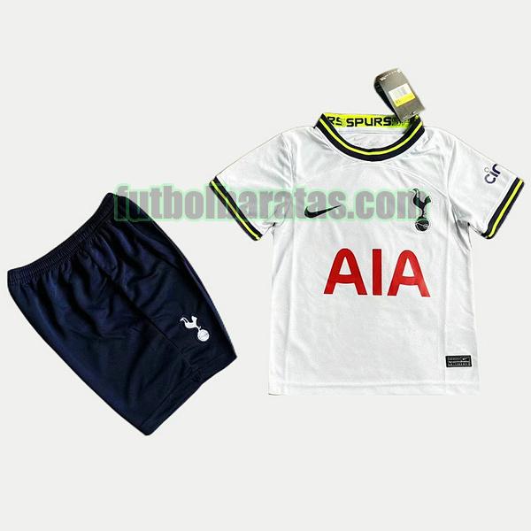 camiseta niño tottenham hotspur 2022 2023 blanco primera