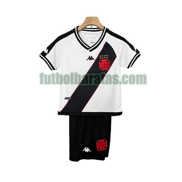 camiseta niño vasco da gama 2024 2025 blanco segunda