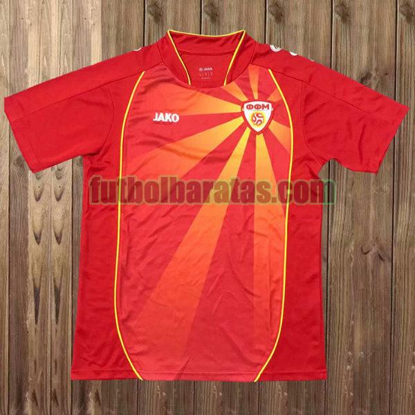 camiseta north macedonia 2016 rojo primera