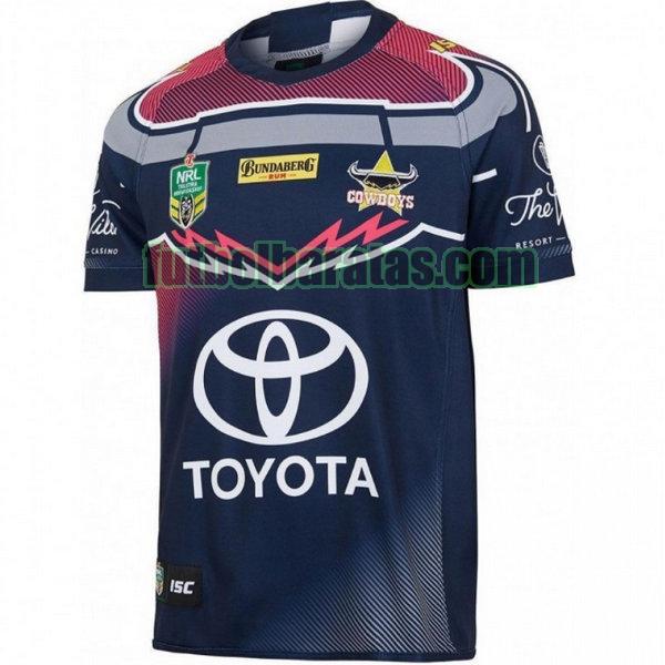 camiseta north queensland cowboys 2018 azul wil