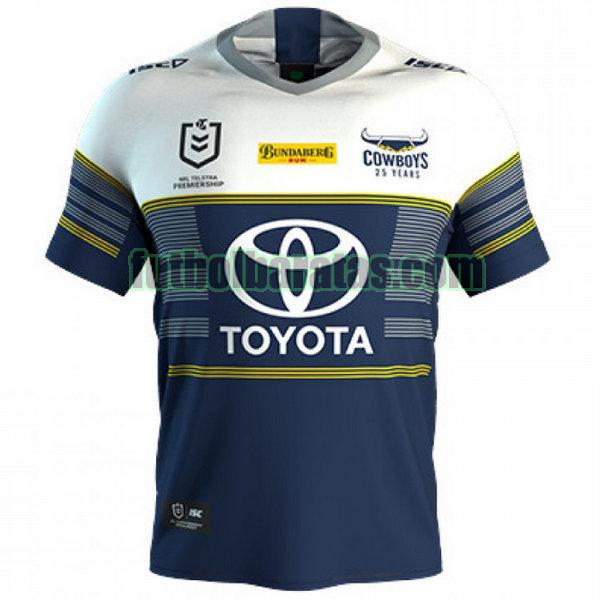 camiseta north queensland cowboys 2020 blanco segunda