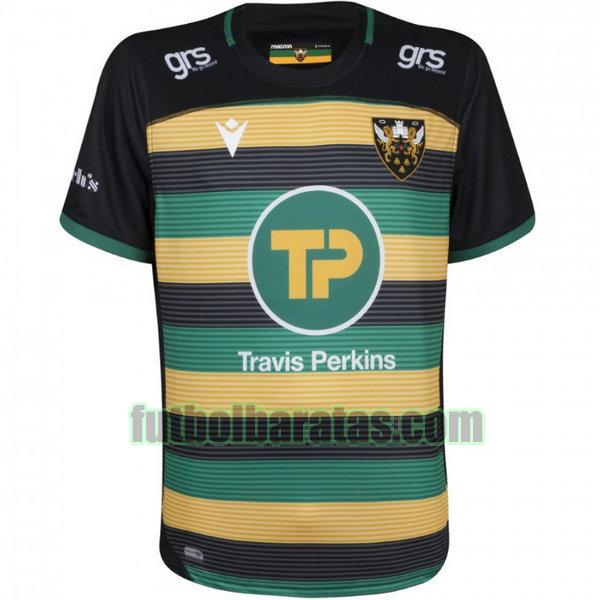 camiseta northampton saints 2020-2021 negro primera