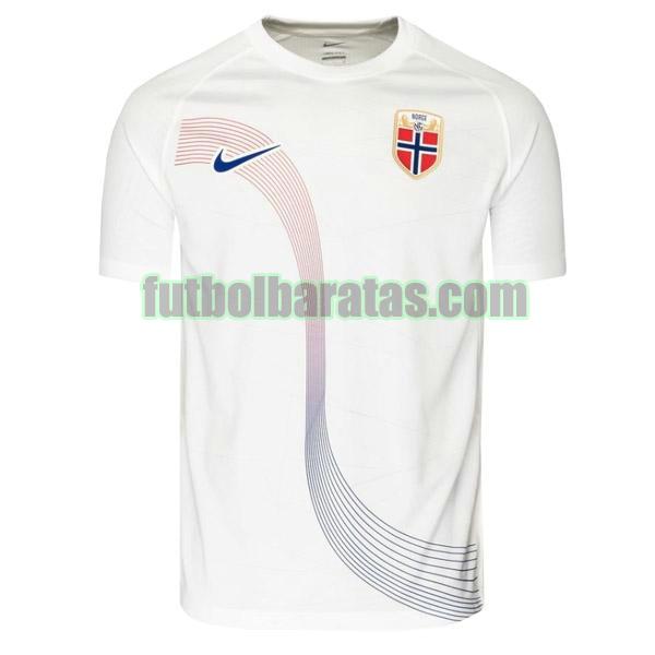 camiseta noruega 2022 blanco segunda tailandia