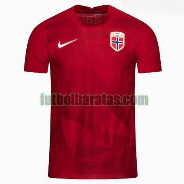 camiseta noruega 2022 rojo primera