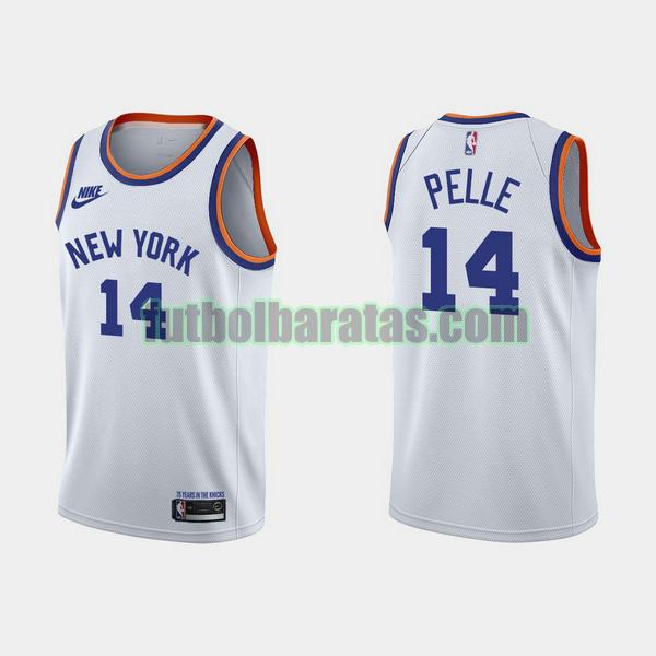 camiseta norvel pelle 14 new york knicks blanco hombre