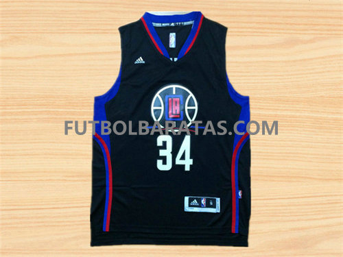 camiseta numbro Pierce 34 los angeles clippers 2017 negro