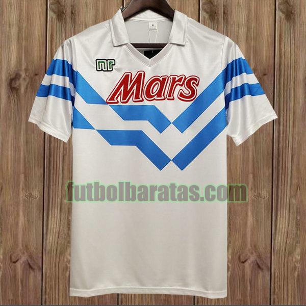 camiseta nápoles 1988-1989 blanco segunda