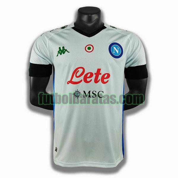 camiseta nápoles 2020-2021 verde segunda player