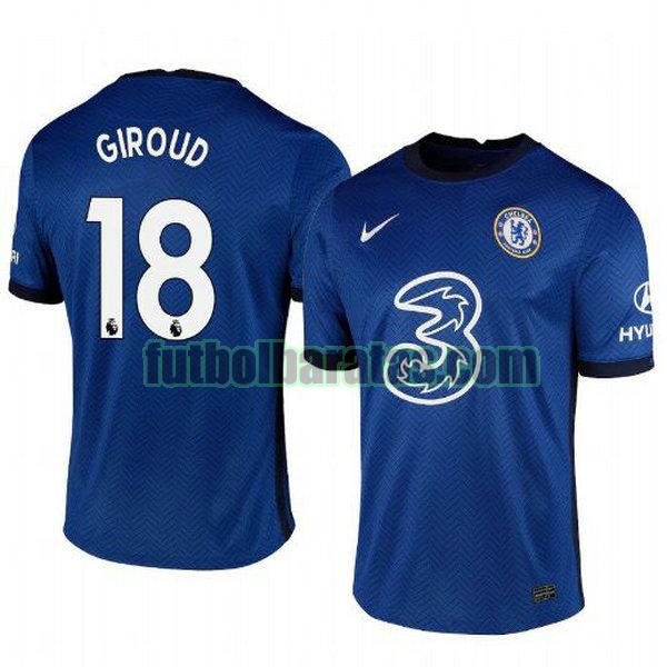 camiseta olivier giroud 18 chelsea 2020-2021 primera