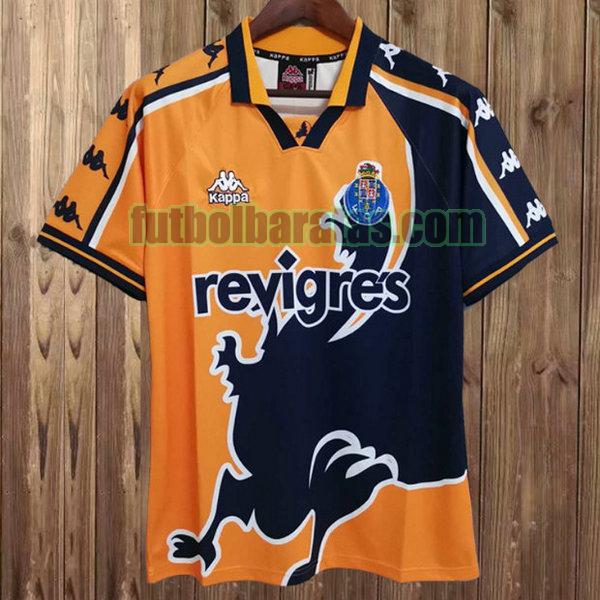 camiseta oporto 1997-1999 naranja segunda