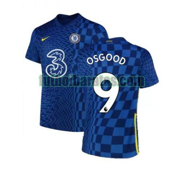 camiseta osgood 9 chelsea 2021 2022 azul primera