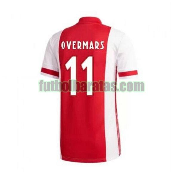 camiseta overmars 11 ajax 2020-2021 primera