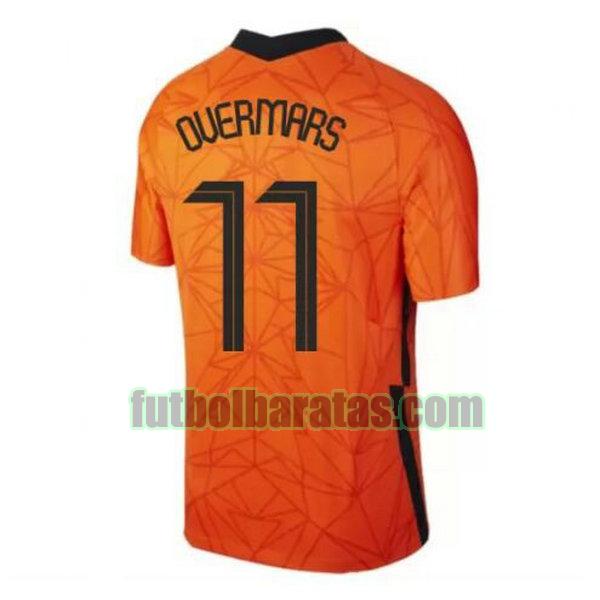 camiseta overmars 11 holanda 2020 primera