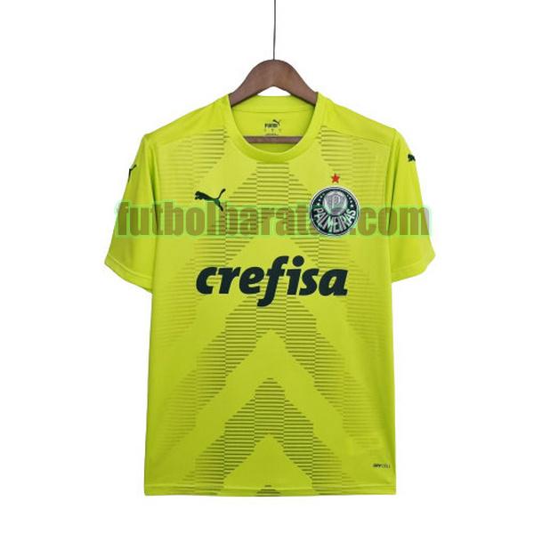 camiseta palmeiras 2022 2023 amarillo portero