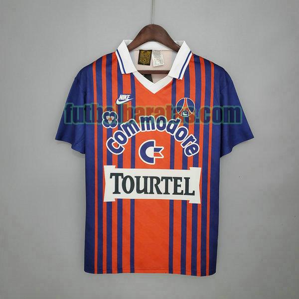 camiseta paris saint germain 1992 1993 azul primera