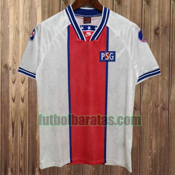 camiseta paris saint germain 1994-1995 blanco segunda