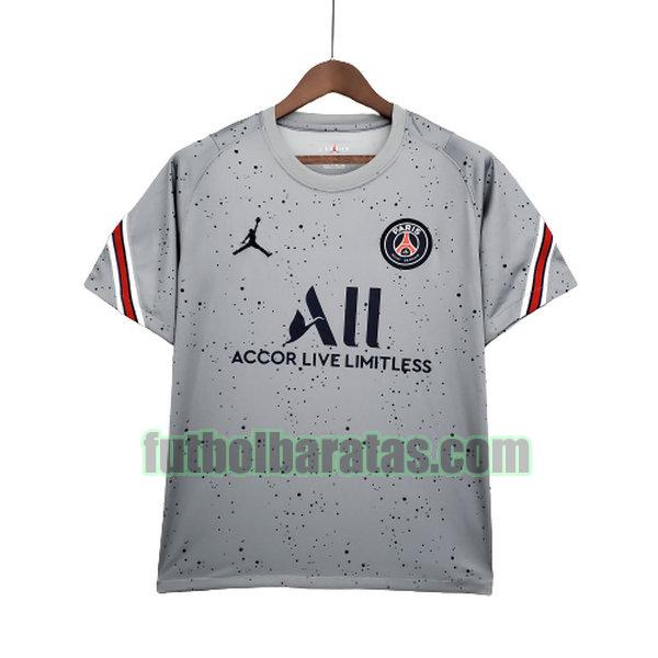 camiseta paris saint germain 2021 2022 gris training