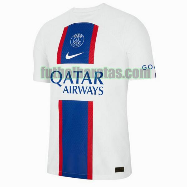 camiseta paris saint germain 2022 2023 blanco tercera