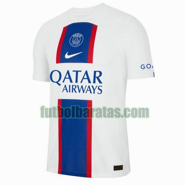 camiseta paris saint germain 2022 2023 blanco tercera tailandia