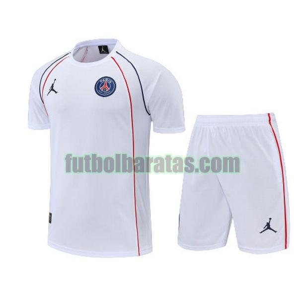 camiseta paris saint germain 2022 2023 blanco training conjunto