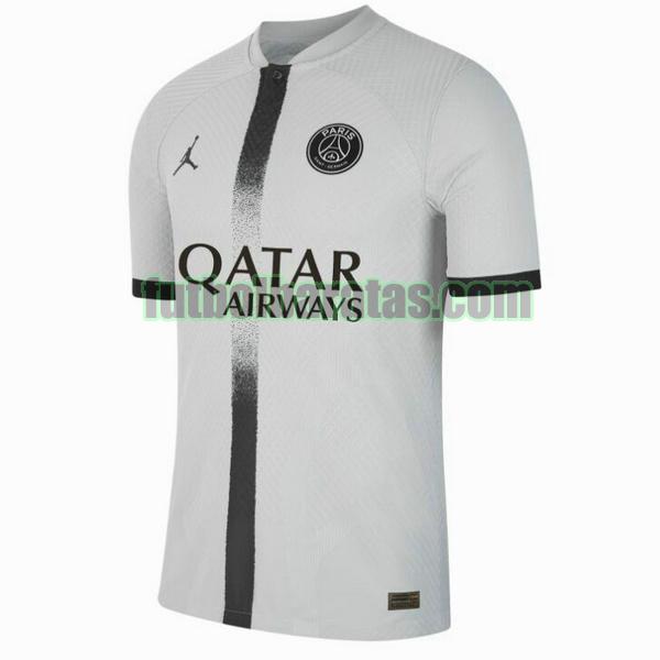 camiseta paris saint germain 2022 2023 gris segunda