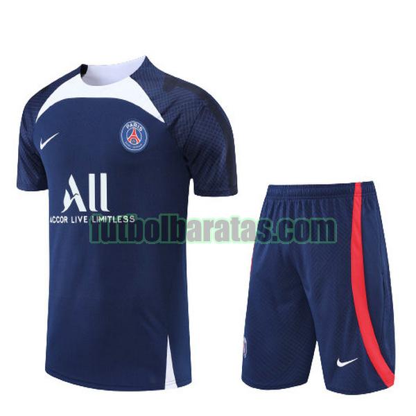 camiseta paris saint germain 2022 2023 navy training conjunto