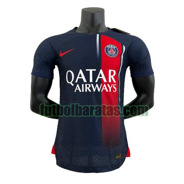 camiseta paris saint germain 2023 2024 azul primera player