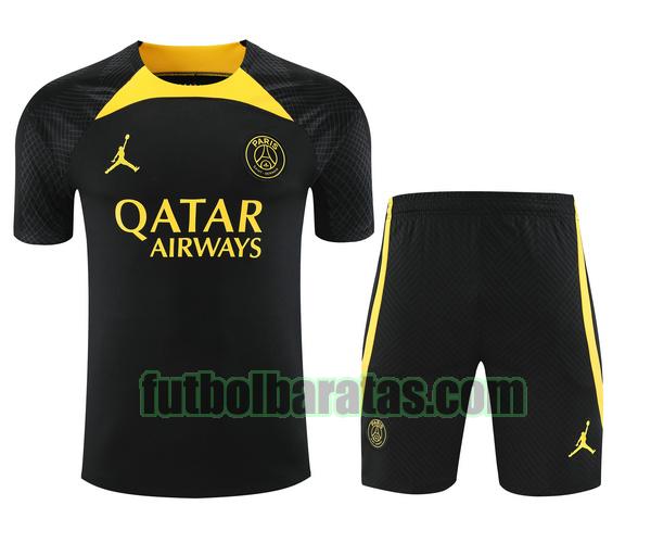 camiseta paris saint germain 2023 24 negro training conjunto