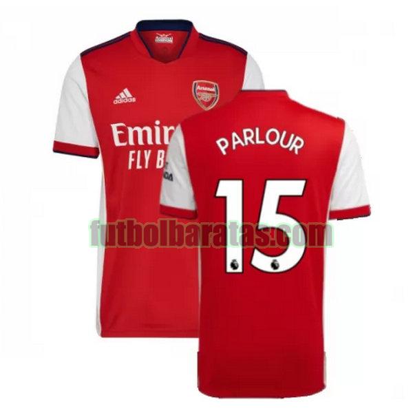 camiseta parlour 15 arsenal 2021 2022 rojo primera