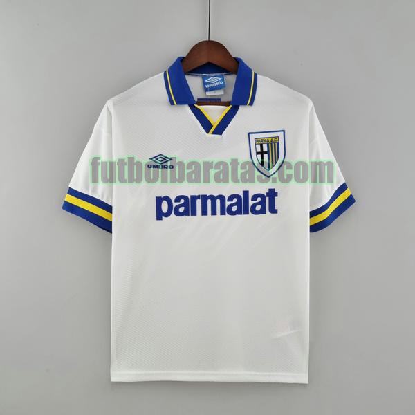 camiseta parma 1993 1995 blanco segunda