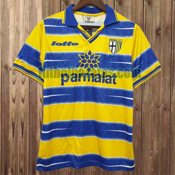 camiseta parma 1998-1999 amarillo primera