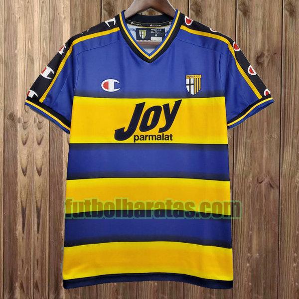 camiseta parma 2001-2002 amarillo primera