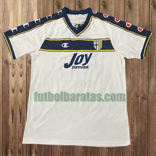 camiseta parma 2001-2002 blanco segunda