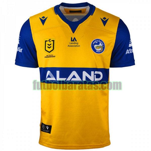 camiseta parramatta eels 2021 amarillo segunda