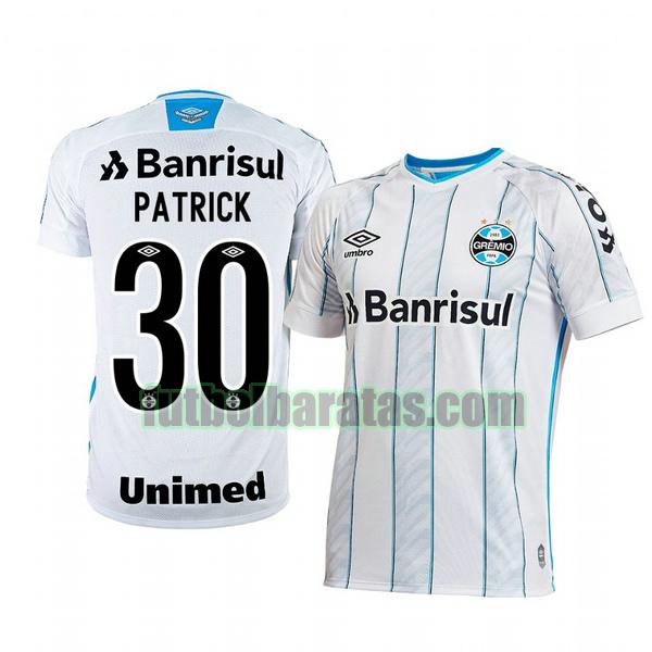 camiseta patrick 30 camiseta gremio 2020-2021 segunda