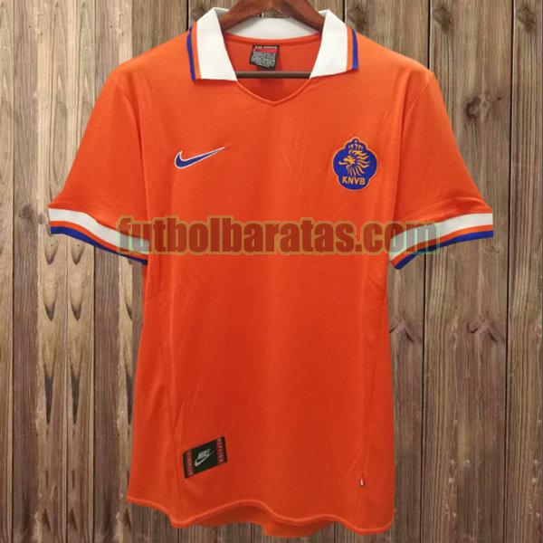 camiseta países bajos 1997 naranja primera