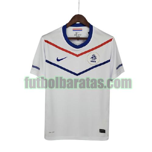 camiseta países bajos 2012 blanco segunda