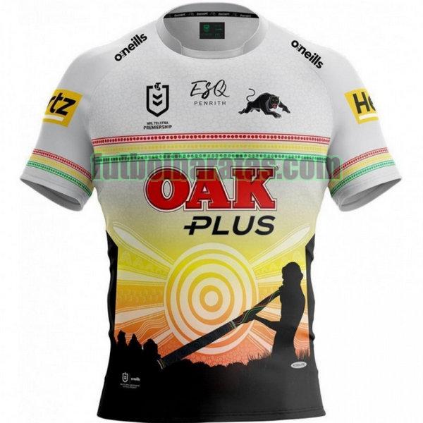 camiseta penrith panthers 2020 blanco indigenous