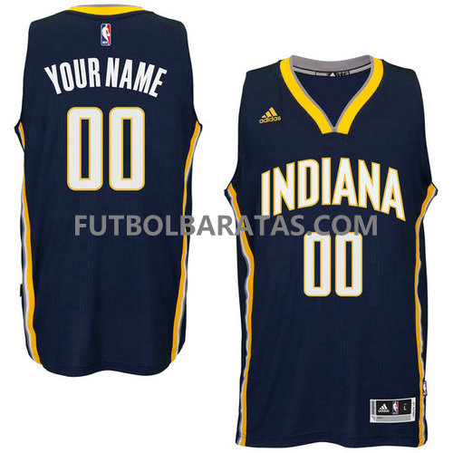 camiseta personalidad 00 indiana pacers 2017 azul