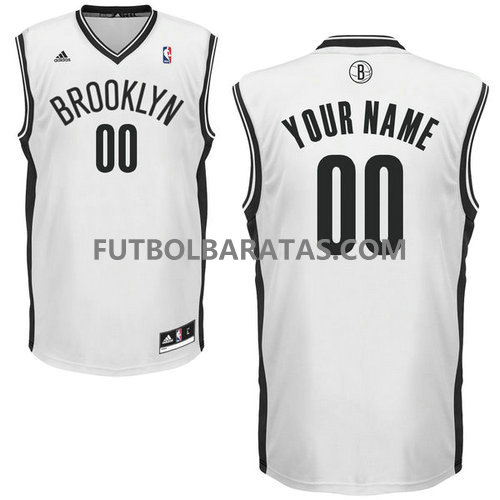 camiseta personalizar Numero brooklyn nets 2017 blanco