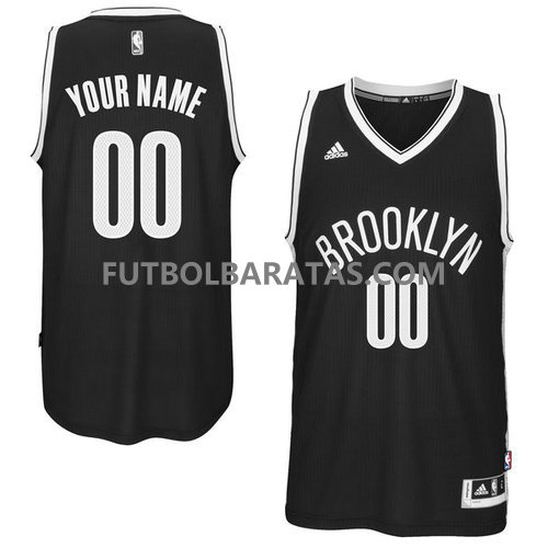 camiseta personalizar Numero brooklyn nets 2017 negro