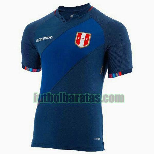 camiseta peru 2021 2022 azul segunda equipacion