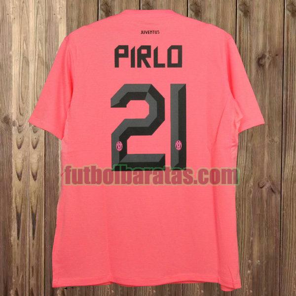 camiseta pirlo 21 juventus 2011-2012 rosa segunda