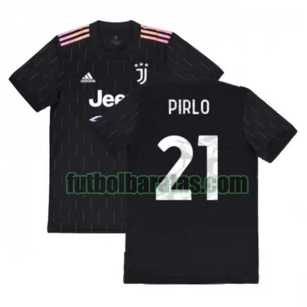 camiseta pirlo 21 juventus 2021 2022 negro segunda