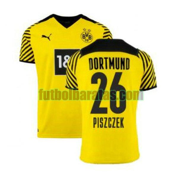 camiseta piszczek 26 camisetas borussia dortmund 2021 2022 amarillo primera